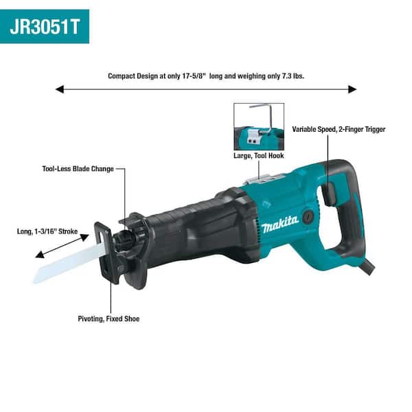 12 Amp Corded Reciprocating Saw