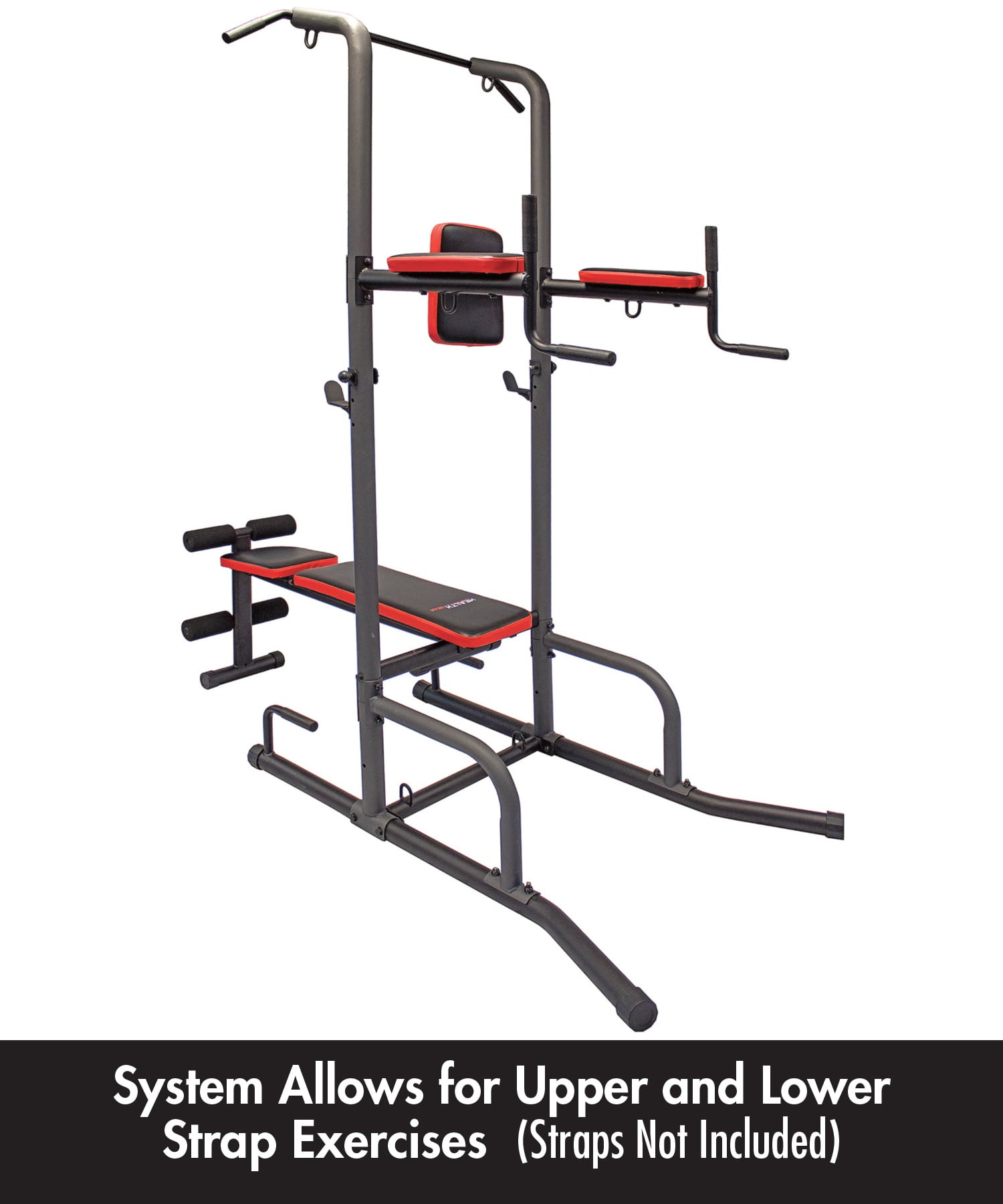 Health Gear's Cross Training Tower Bench System, CFT 3.0, Black Home Gyms