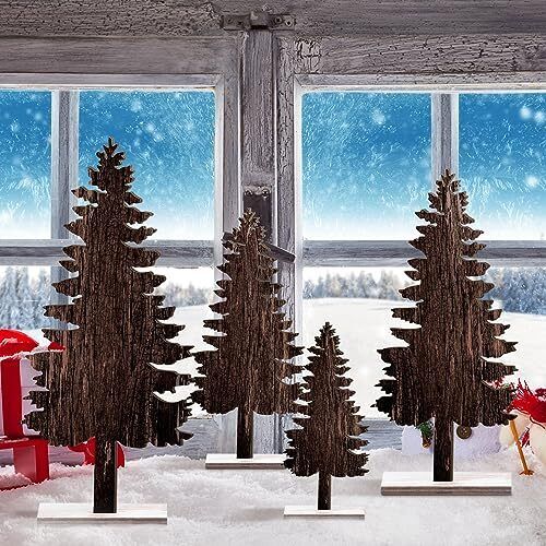 4 Pcs (Christmas Tree)