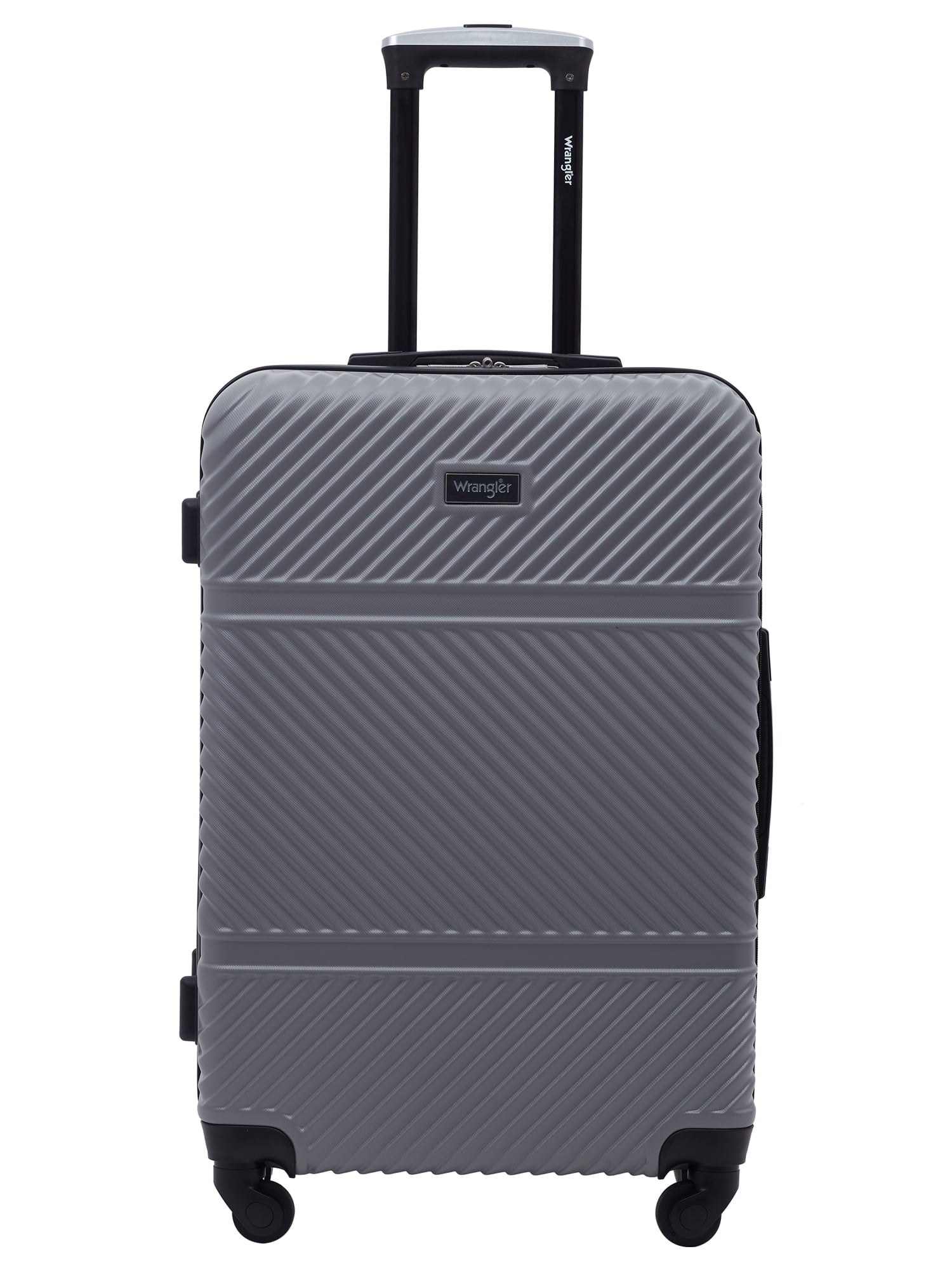 Wrangler 4 pc. ABS Spinner Luggage Set with 20