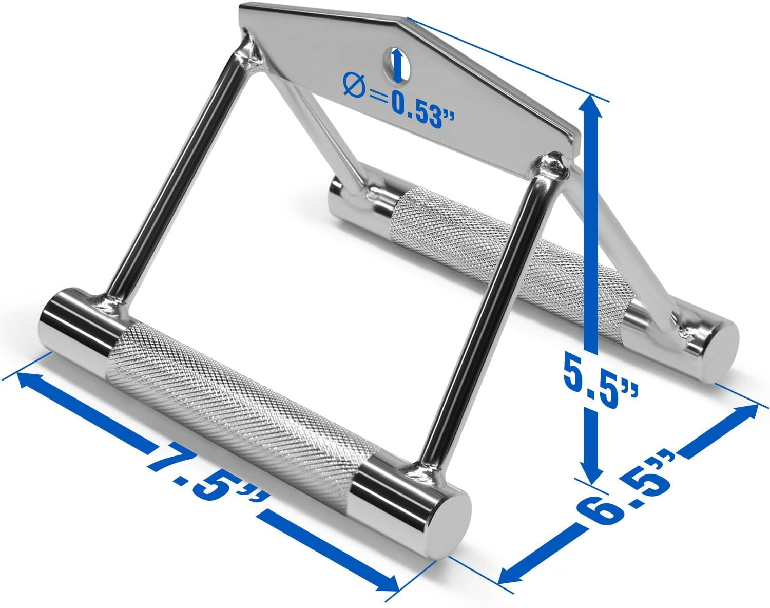 Yes4All Double Grip Handle Cable Attachment Single