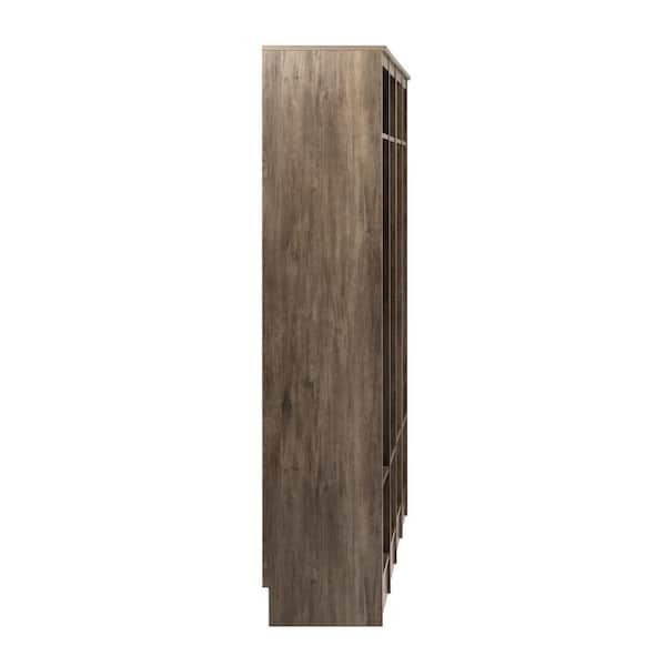 Entryway Drifted Gray Narrow Hall Tree (Set of 4)