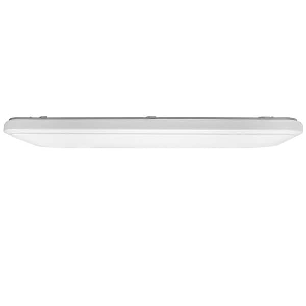 49 in x 10 in Rectangular Light Fixture LED Flush Mount 3000 Lumens Acrylic Lens Kitchen Light Laundry Room Light