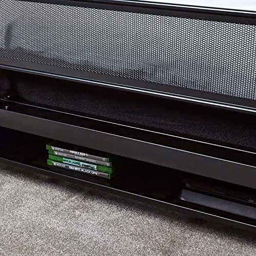 Basecamp Modern Gaming Bed, Metal Mesh Frame,Sleek Modern Design TV Mount(Full )