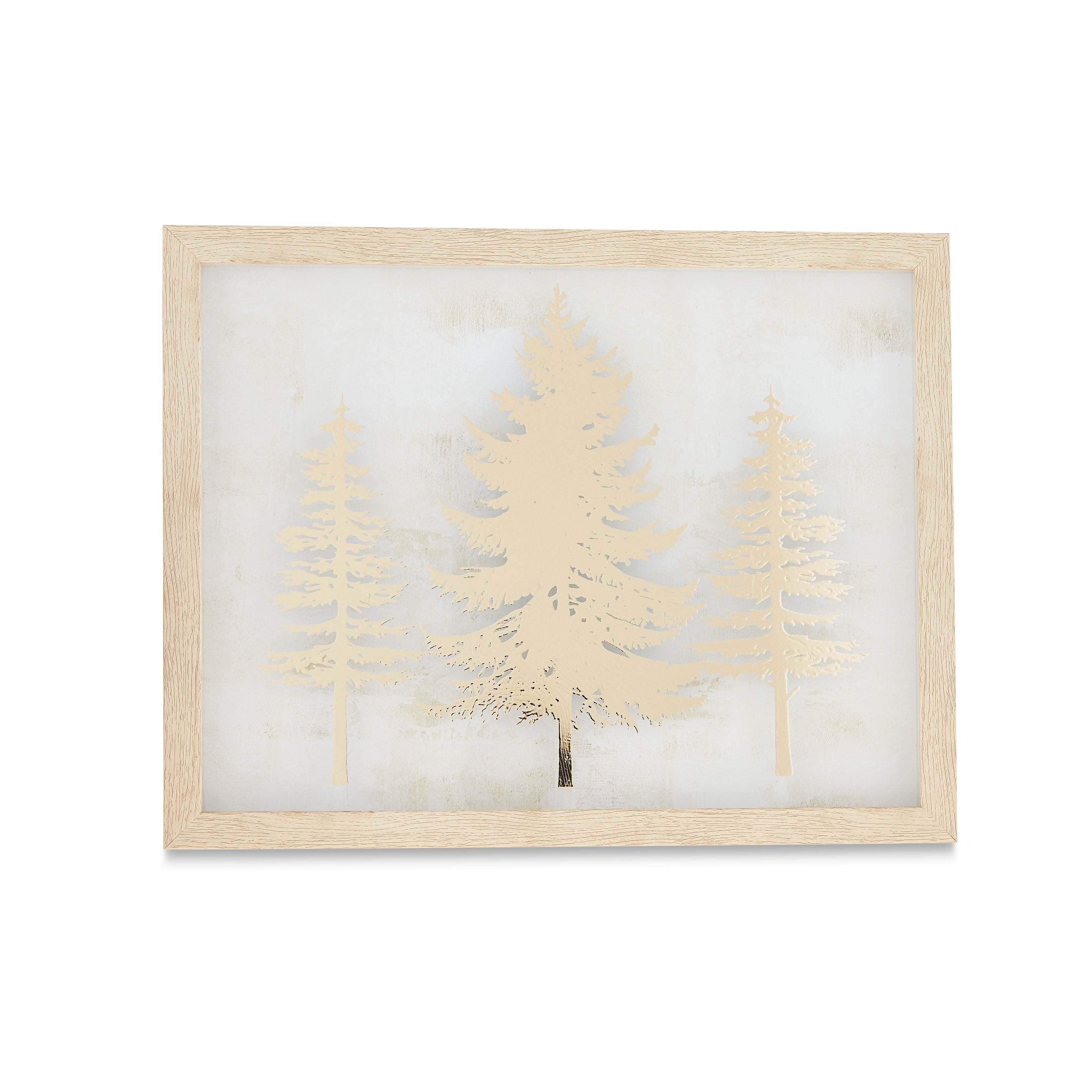 My Texas House Gold Trees Holiday Wall Art, 11
