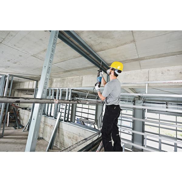 8.5 Amp Corded 1-1/8 in. SDS-Plus Variable Speed Concrete/Masonry Rotary Hammer Drill with Carrying Case