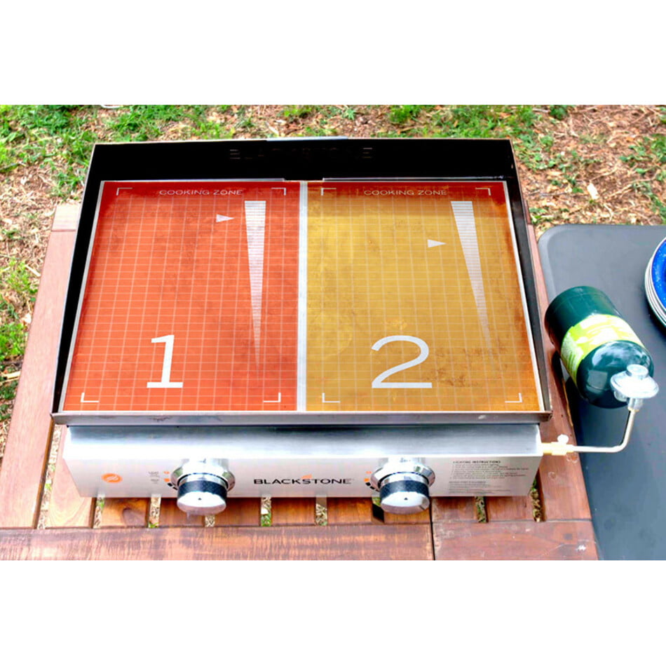 22 in. W Stainless Steel  Nonstick Surface Griddle