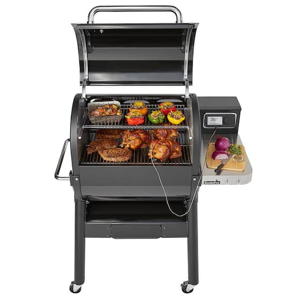SmokeFire EX4 Wood Fired Pellet Smart Grill in Black (2nd Gen)