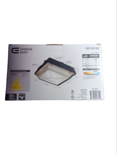 Commercial Electric 150Watt Equivalent Integrated LED Canopy Area Light Lighting