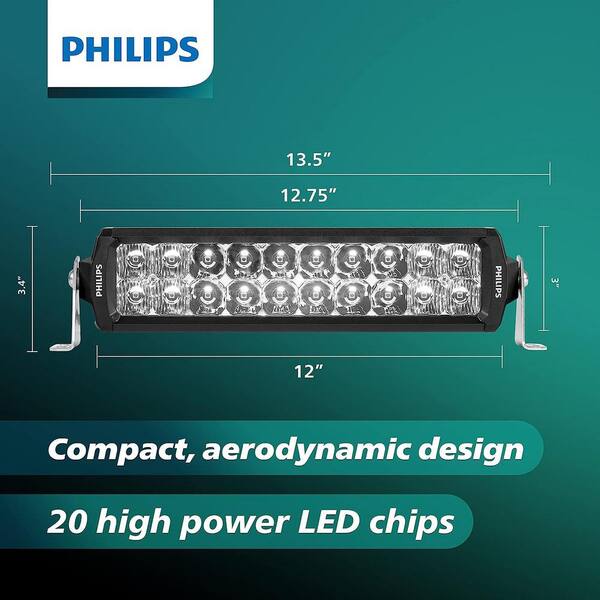 Ultinon Drive LED Light Bar - 10 in. 2 Row