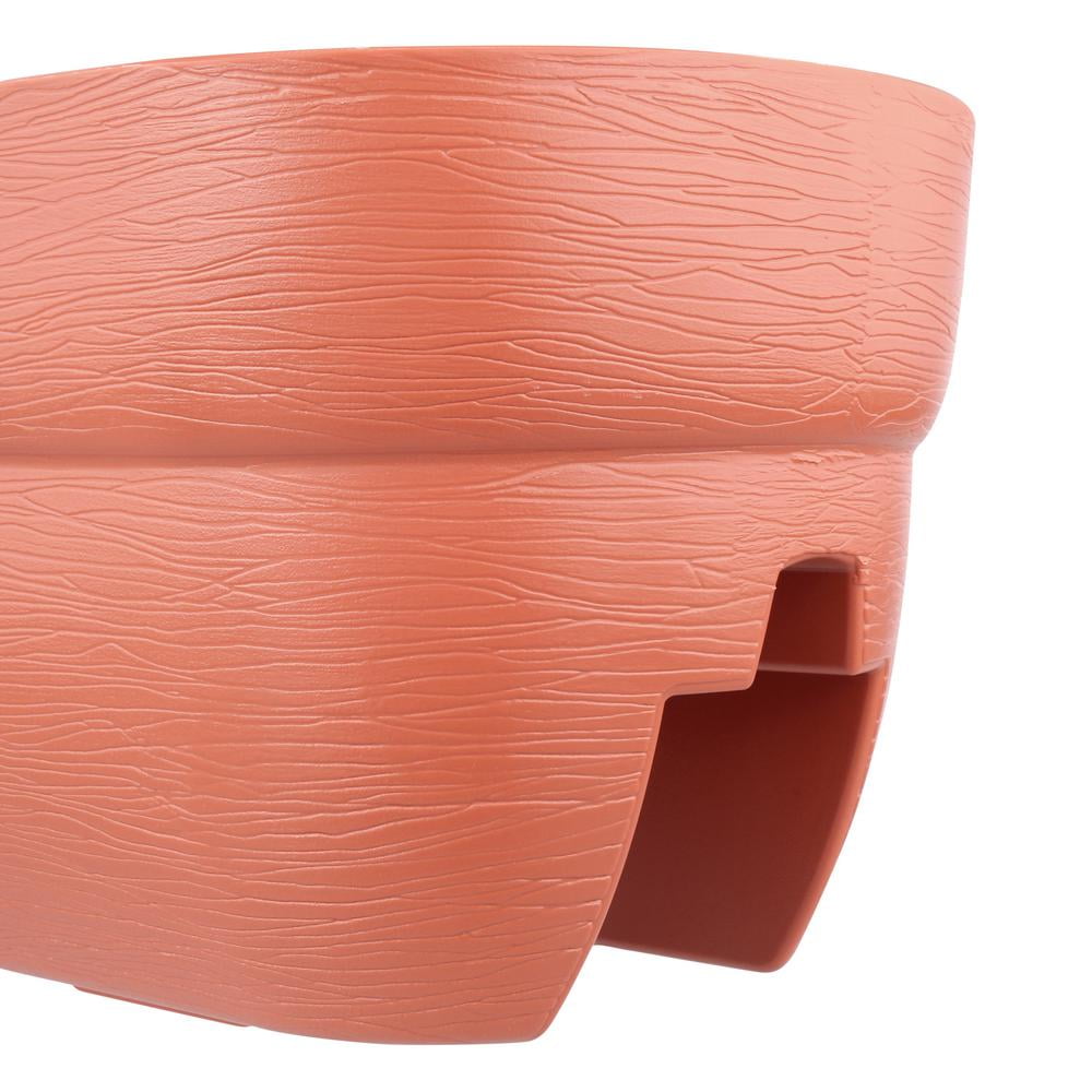 Bloomers Railing Planter with Drainage Holes – 24