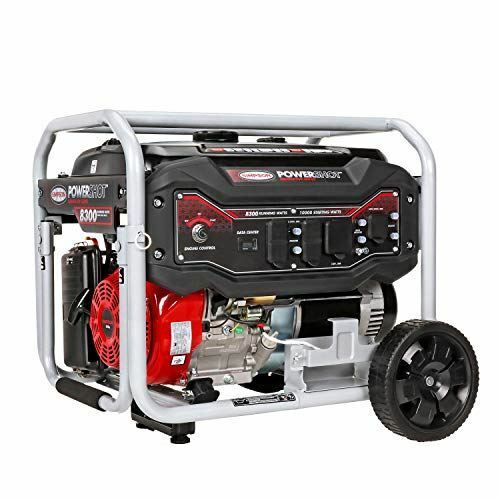 SIMPSON Cleaning SPG8310E Portable Gas Generator with Electric Start 8300 Runnin