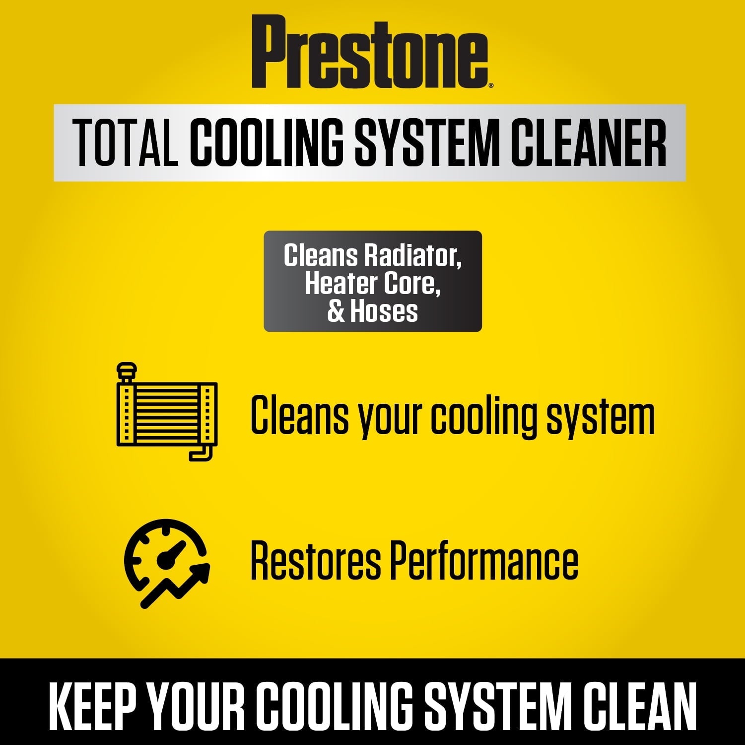 Prestone Total Cooling System Cleaner - 22 oz.