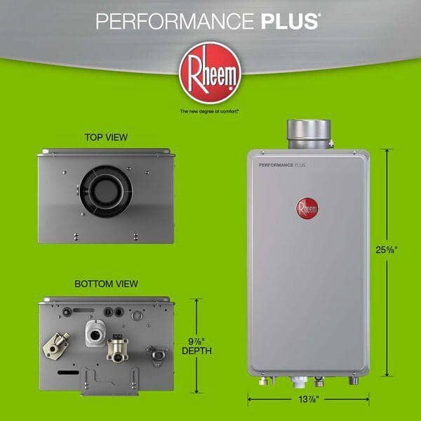 Performance Plus 8.4 GPM Liquid Propane Indoor Tankless Water Heater