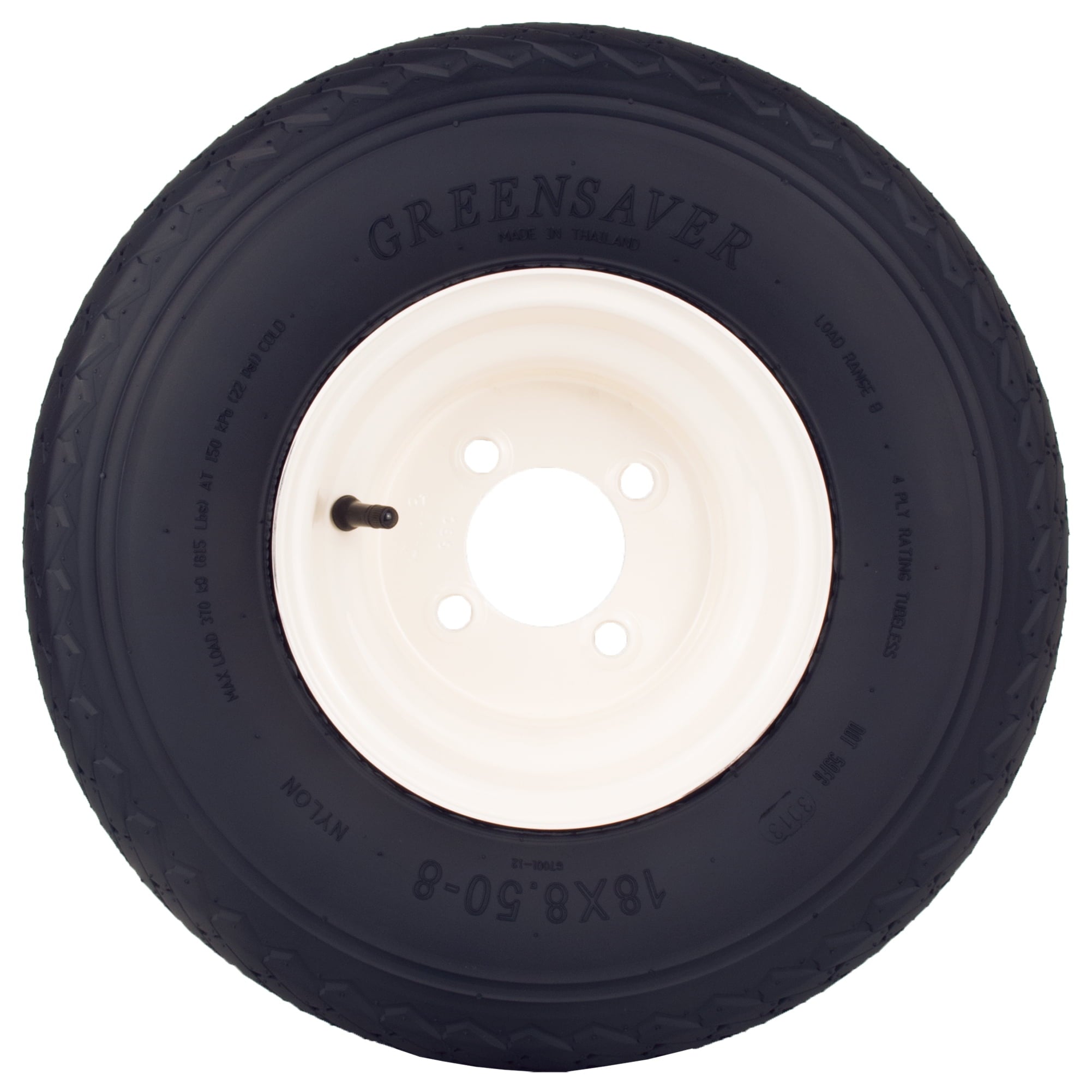 Greenball Greensaver 18X8.50-8 4-ply rated Golf Cart Tire (Tire Only, No Wheel)