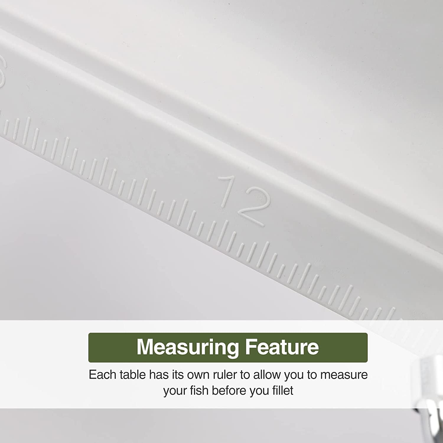 Folding Fish Cleaning Table, Outdoor Camping Sink Station with Sink & Faucet Drainage Hoses, Portable Camping Sink Table for Beach Fishing Patio Picnic