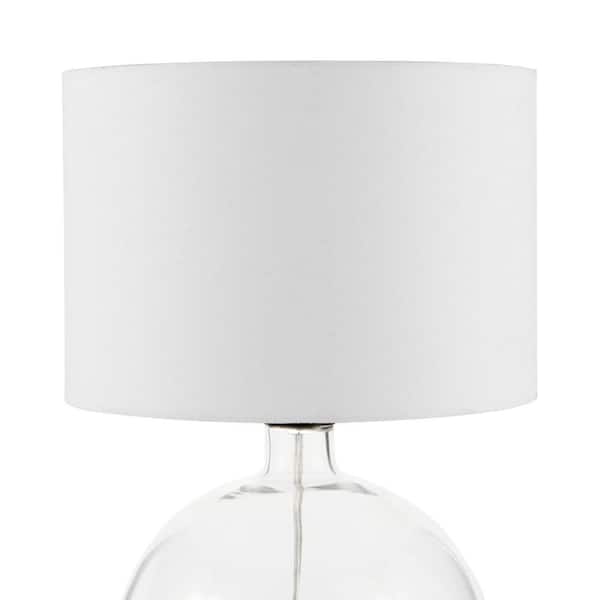 Windmere 21.5 in Clear Glass Table Lamp
