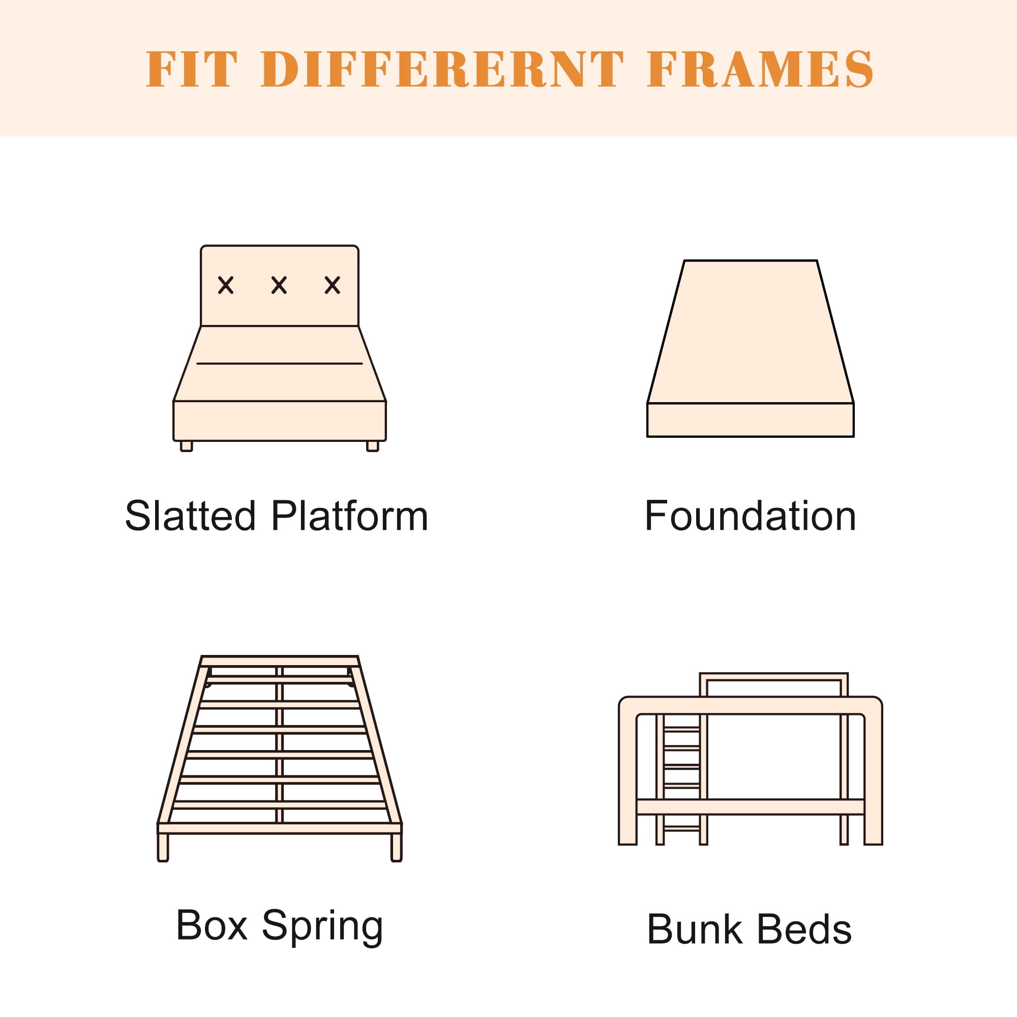 10 inch Queen Size Medium Gel Memory Foam Mattress More Breathable Comfortable Mattress