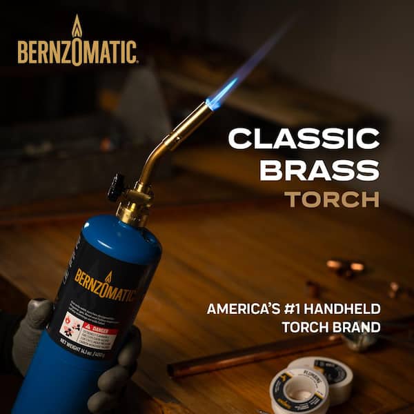 Adjustable Brass Pencil Flame Torch for Propane Gas Cylinder