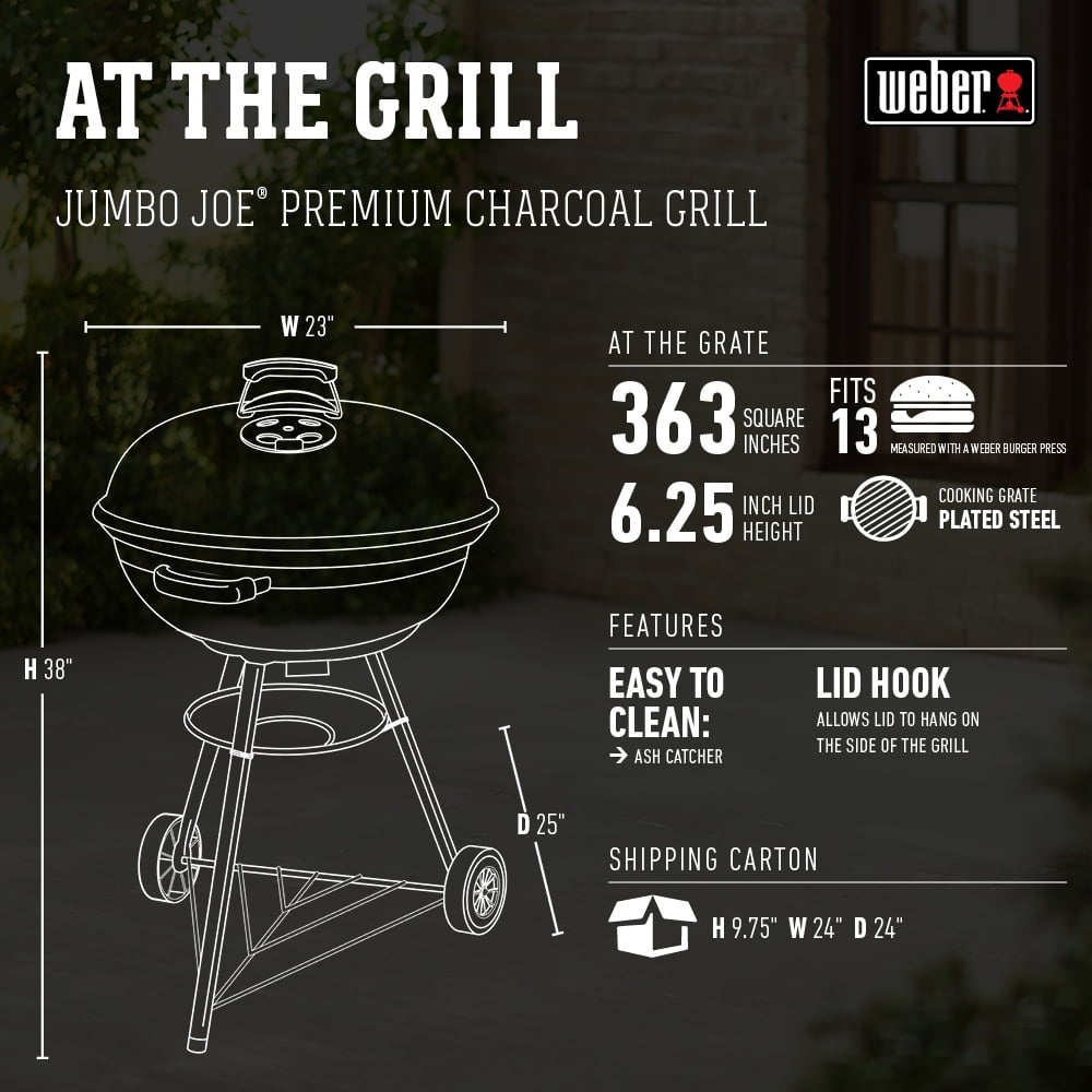Weber Jumbo Joe Premium 22
