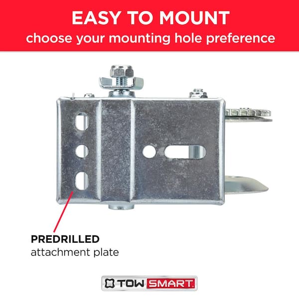 1,500 lb., 2 in. x 20 ft. Manual Trailer Winch