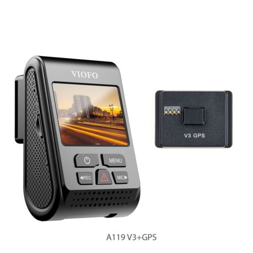 VIOFO A119 V3 Dash Cam 2K 2560x1600P Quad HD+ Car Dash Camera with GPS Logger