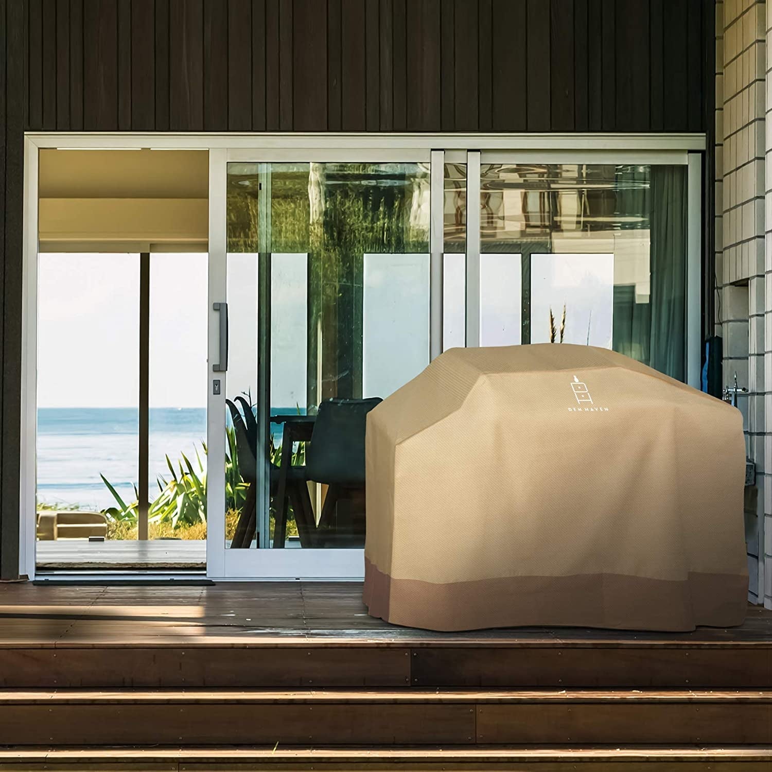 Den Haven Grill Cover Heavy Duty Waterproof BBQ Expert Protection (59-inch)