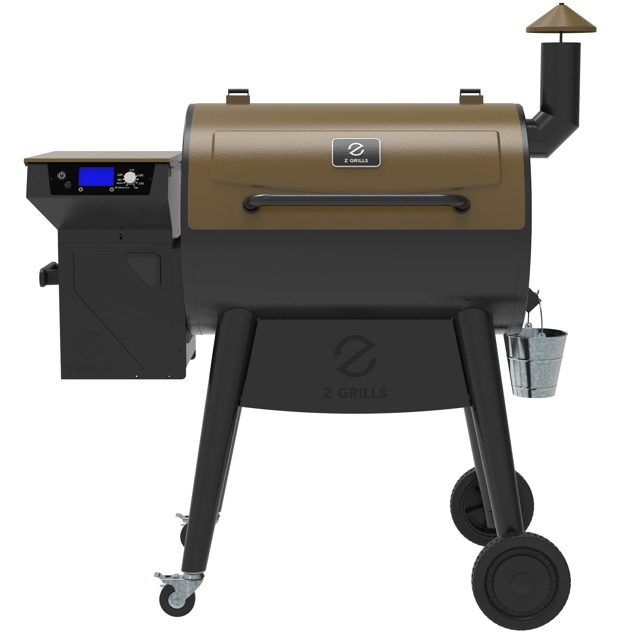 Grills ZPG-7002C3E 697 sq. in. Pellet Grill & Smoker Bronze