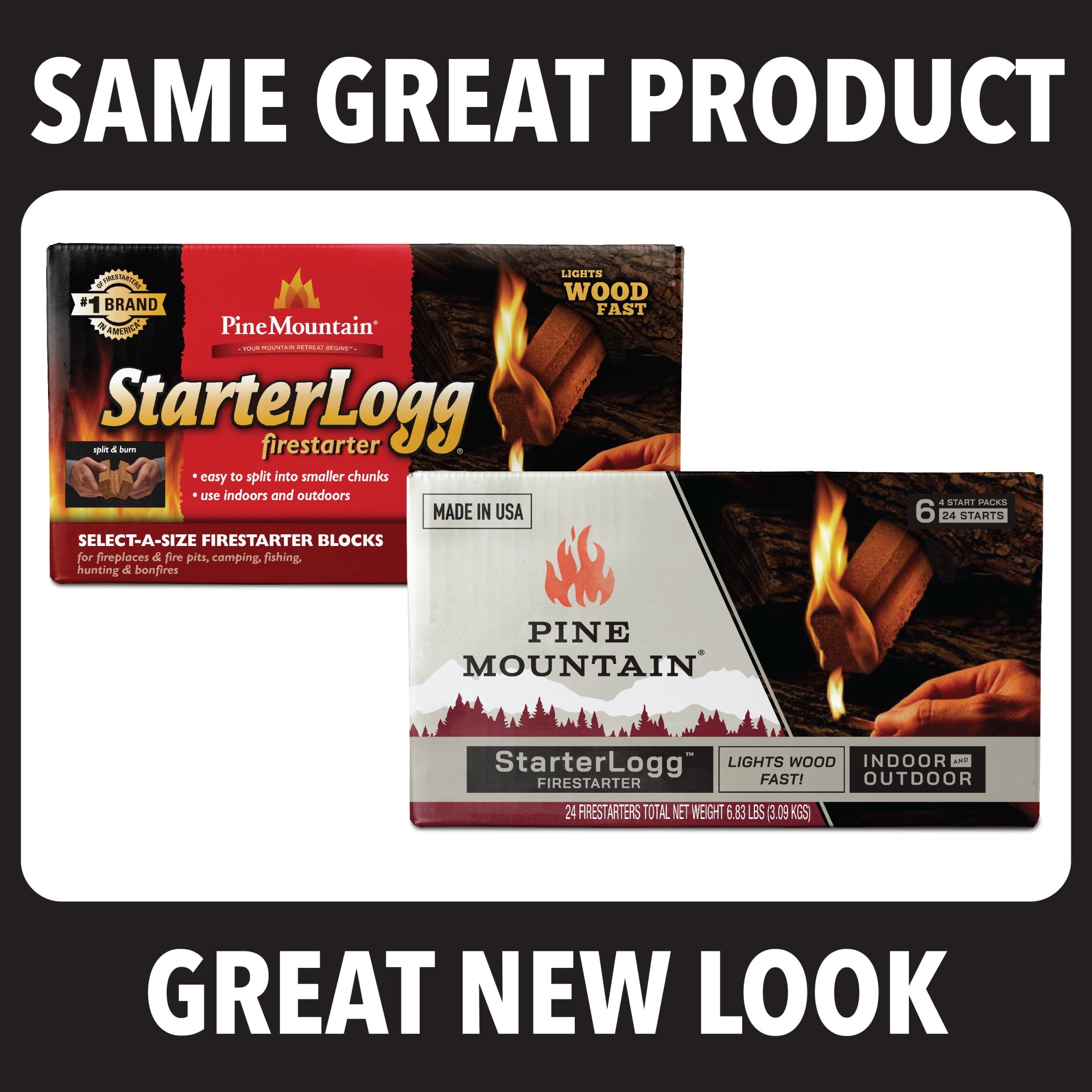 Pine Mountain Starterlogg Firestarter 24 Pack Starter logs