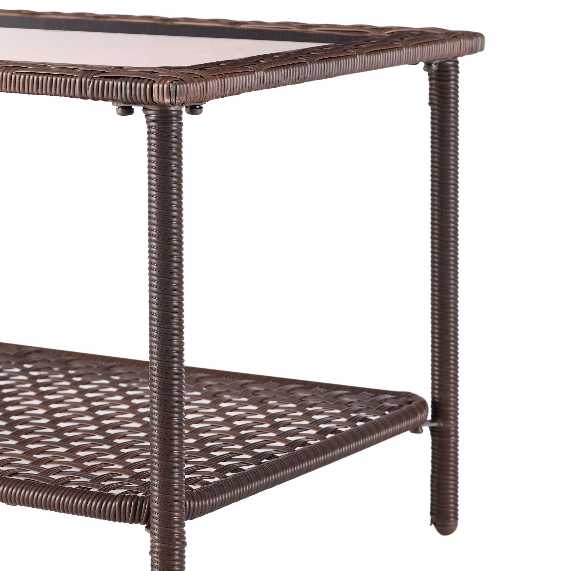 Mainstays Tuscany Ridge 4-Piece Conversation Set, Red