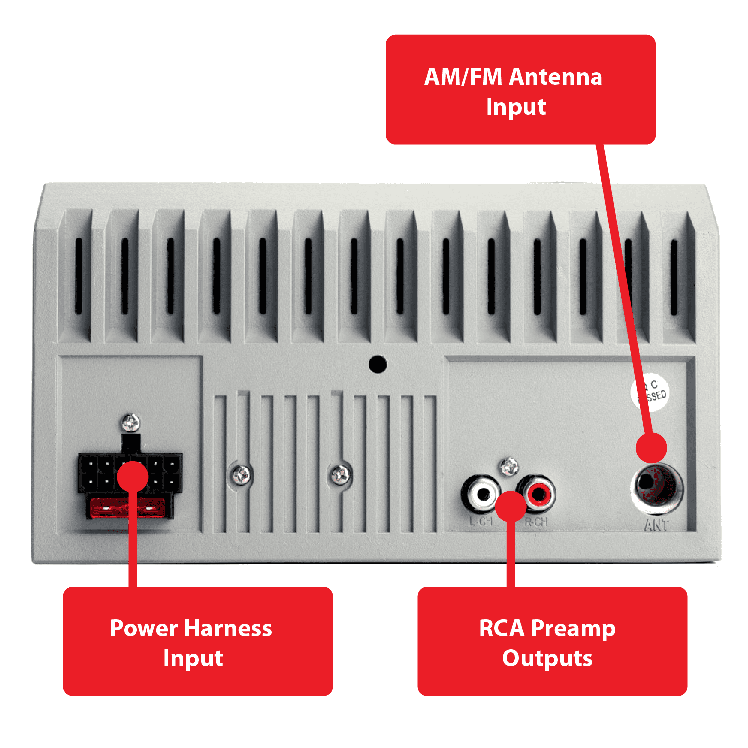 Dual Electronics XDM27BT 7-Character LCD Double Din Car Stereo Receiver with Bluetooth , USB , MP3 , Siri/Google Assist Button