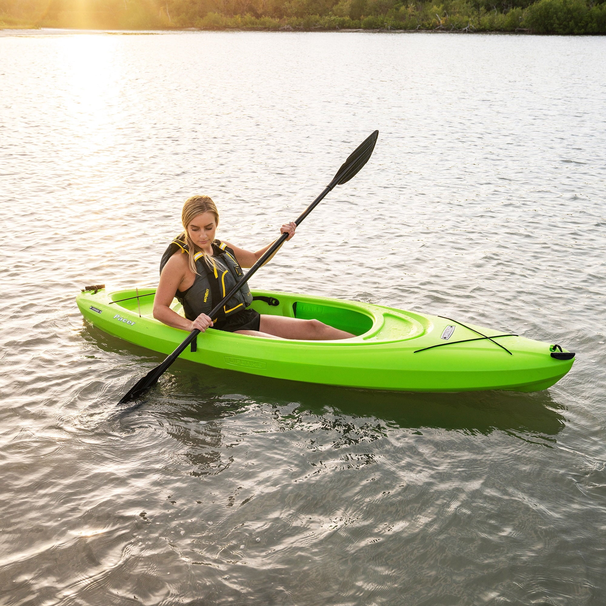 Lifetime Pacer 8 ft Sit-Inside Kayak, Green (91032)
