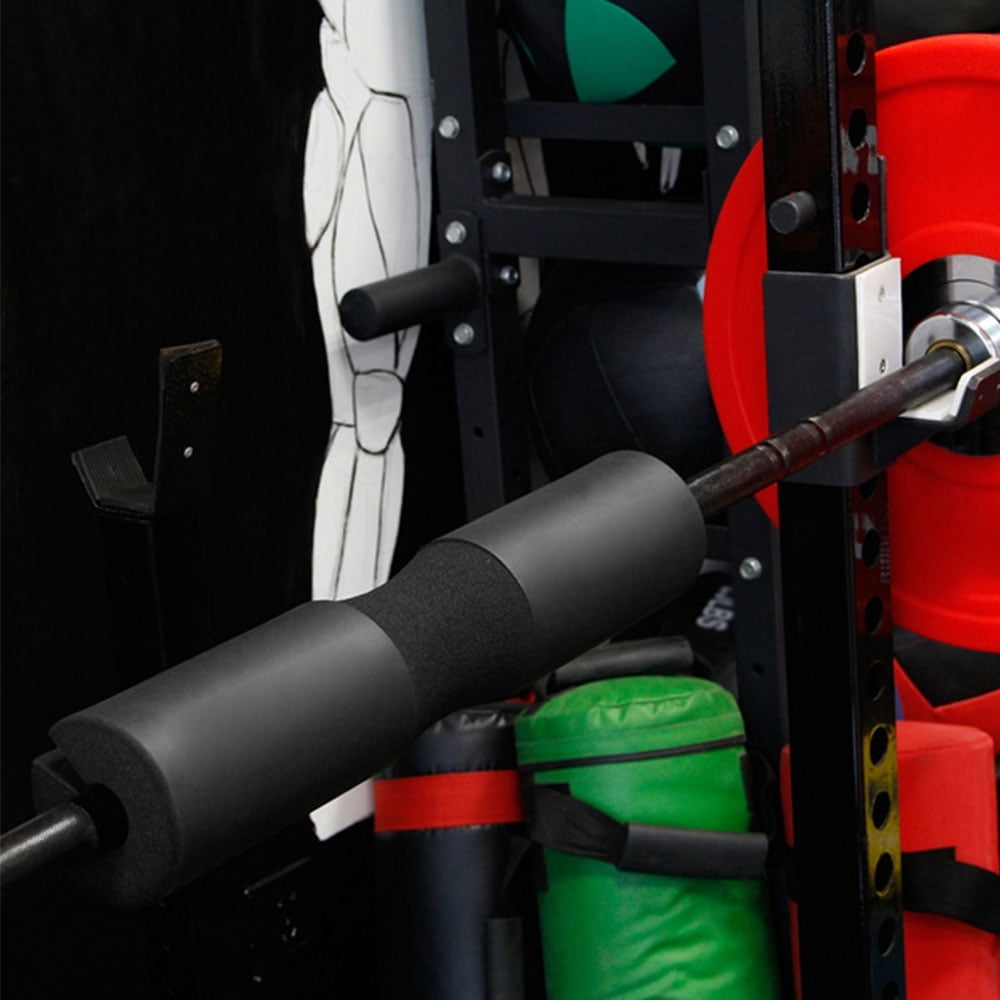 Barbell Protective Squat Bar Pad, Neck & Shoulder Protective Pads,Black