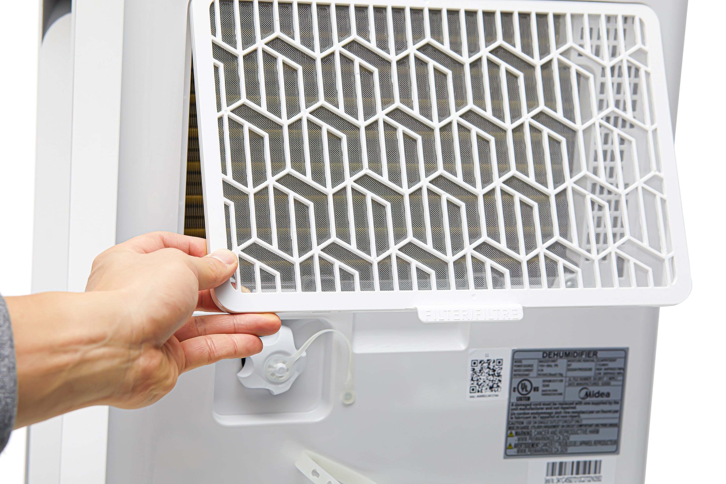 Midea 22-Pint Smart Dehumidifier - Damp Rooms, Energy Star, White, MAD22S1WWT