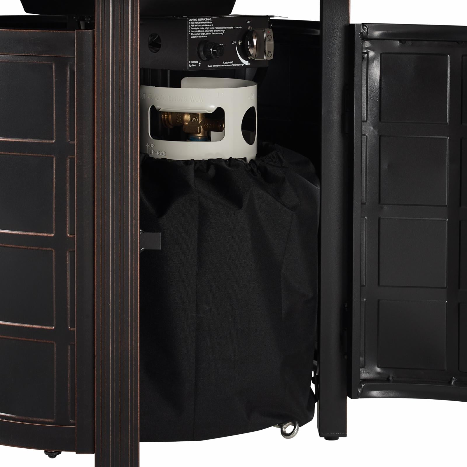 Fire Sense Columbia 34 in. Propane Fire Pit