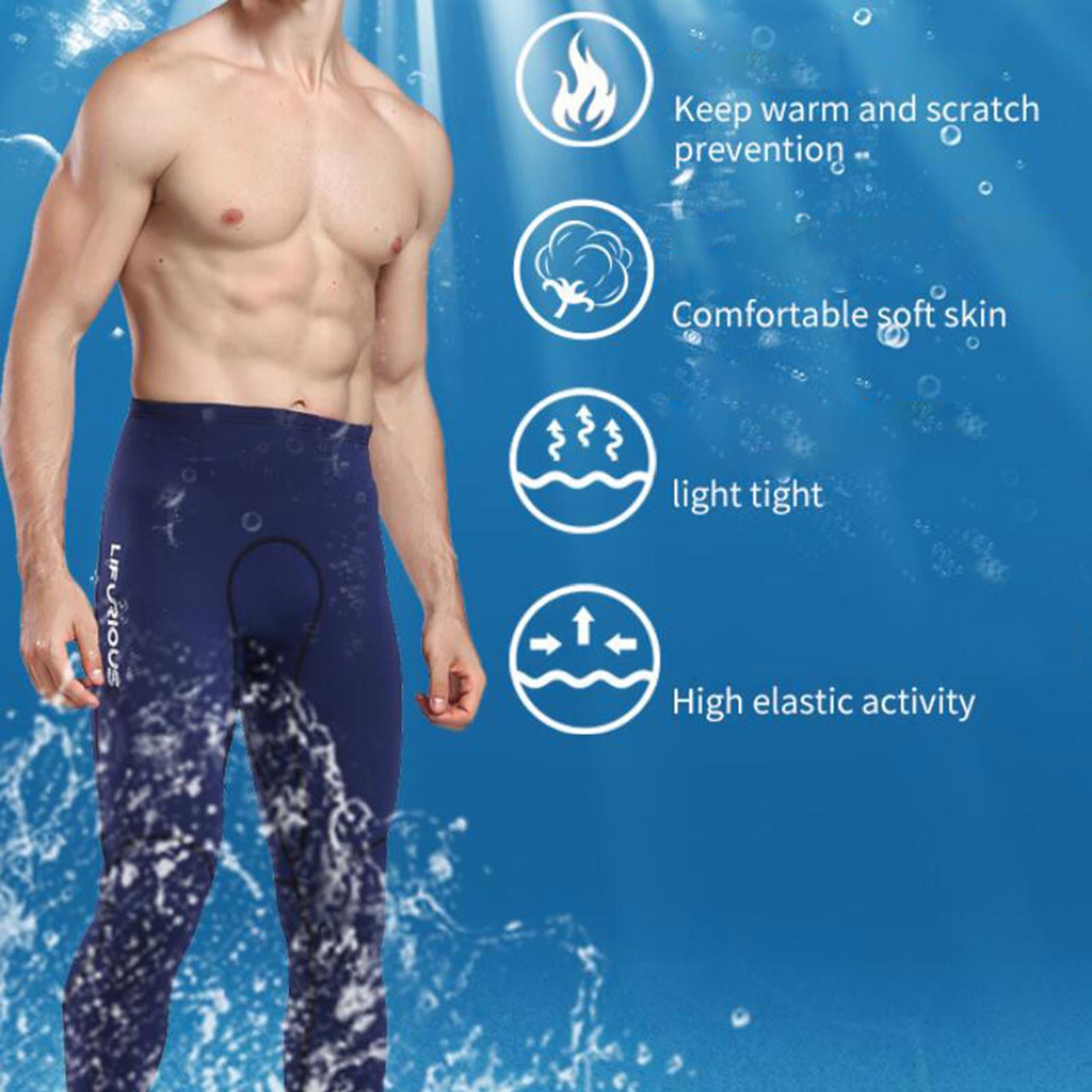 Mens Wetsuit Pants Neoprene 2mm Keep Warm Tight Trousers Leggings