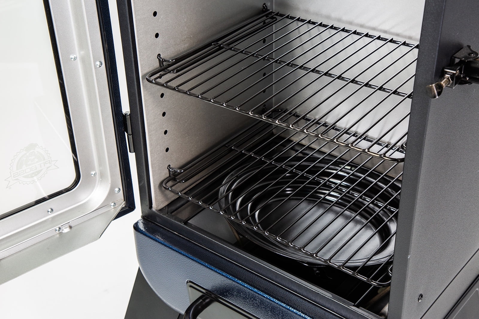 Pit Boss 3-Series Analog Vertical Smoker in Blue Hammertone - PBV3A1