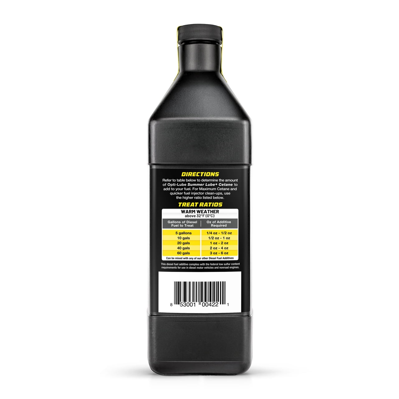 Opti-Lube Summer Lube +Cetane Diesel Fuel Additive: Quart (32oz)