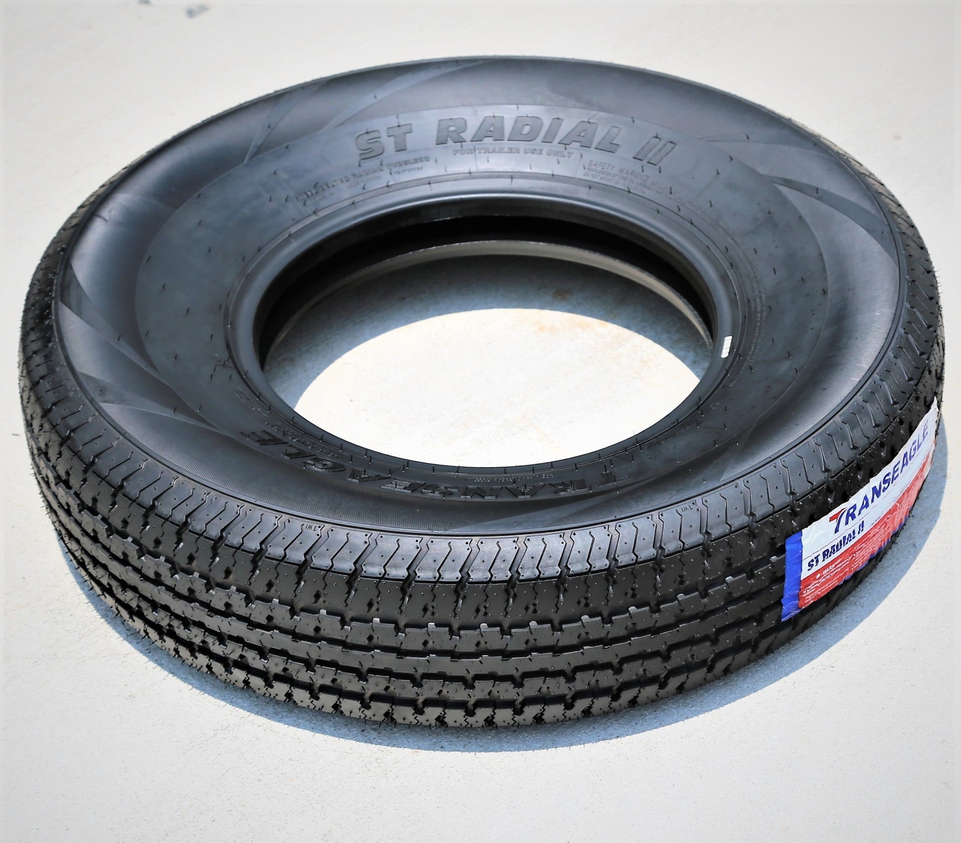 Transeagle ST Radial II Trailer Tire - ST205/75R15 111L LRE 10PLY