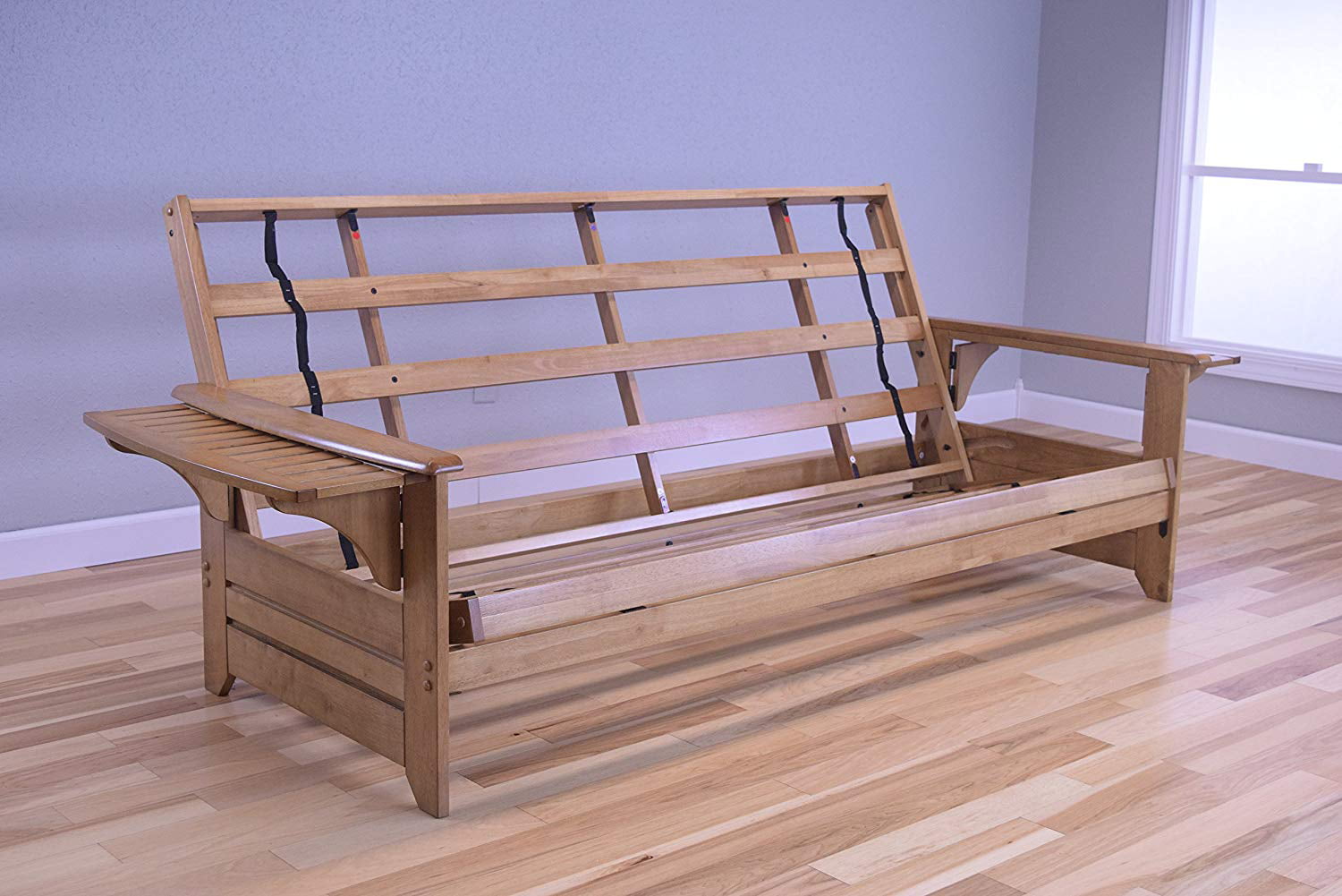 KODIAK Phoenix Frame/Queen/Butternut Finish/Suede Chocolate Mattress