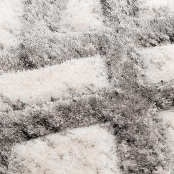 Bazaar Katana Beige/Gray 8 ft. x 10 ft. Geometric Area Rug