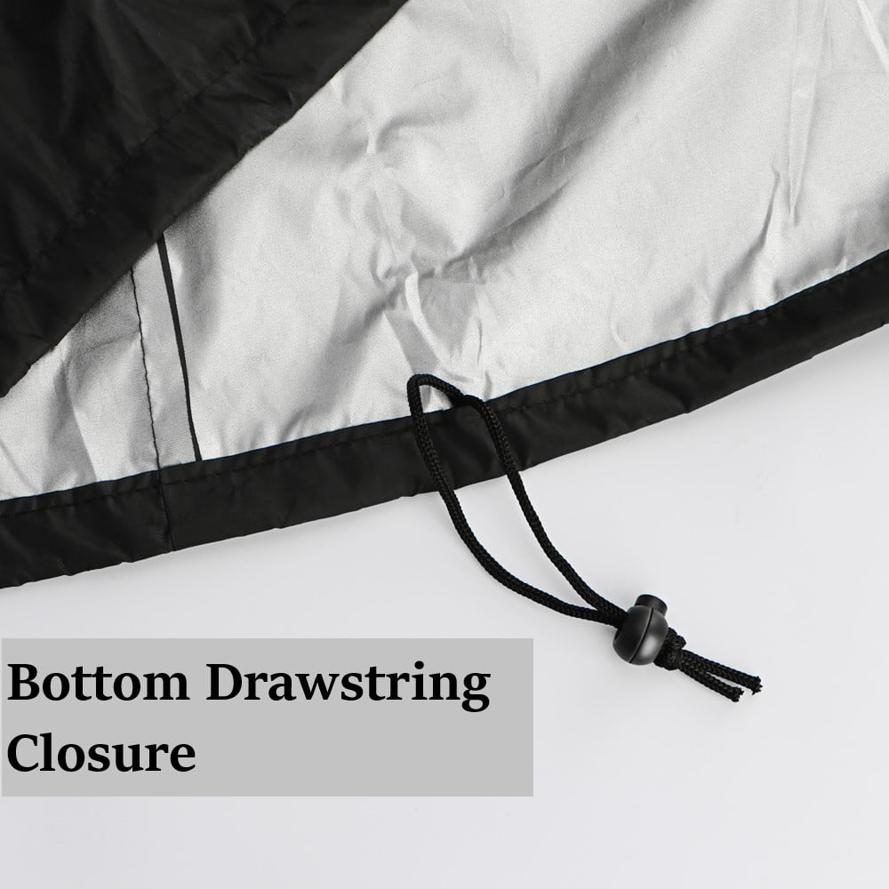 Icover Grill Cover 55 inch, Polyester Electric Smoker BBQ Cover, Light Weight, Weber Char-Broil