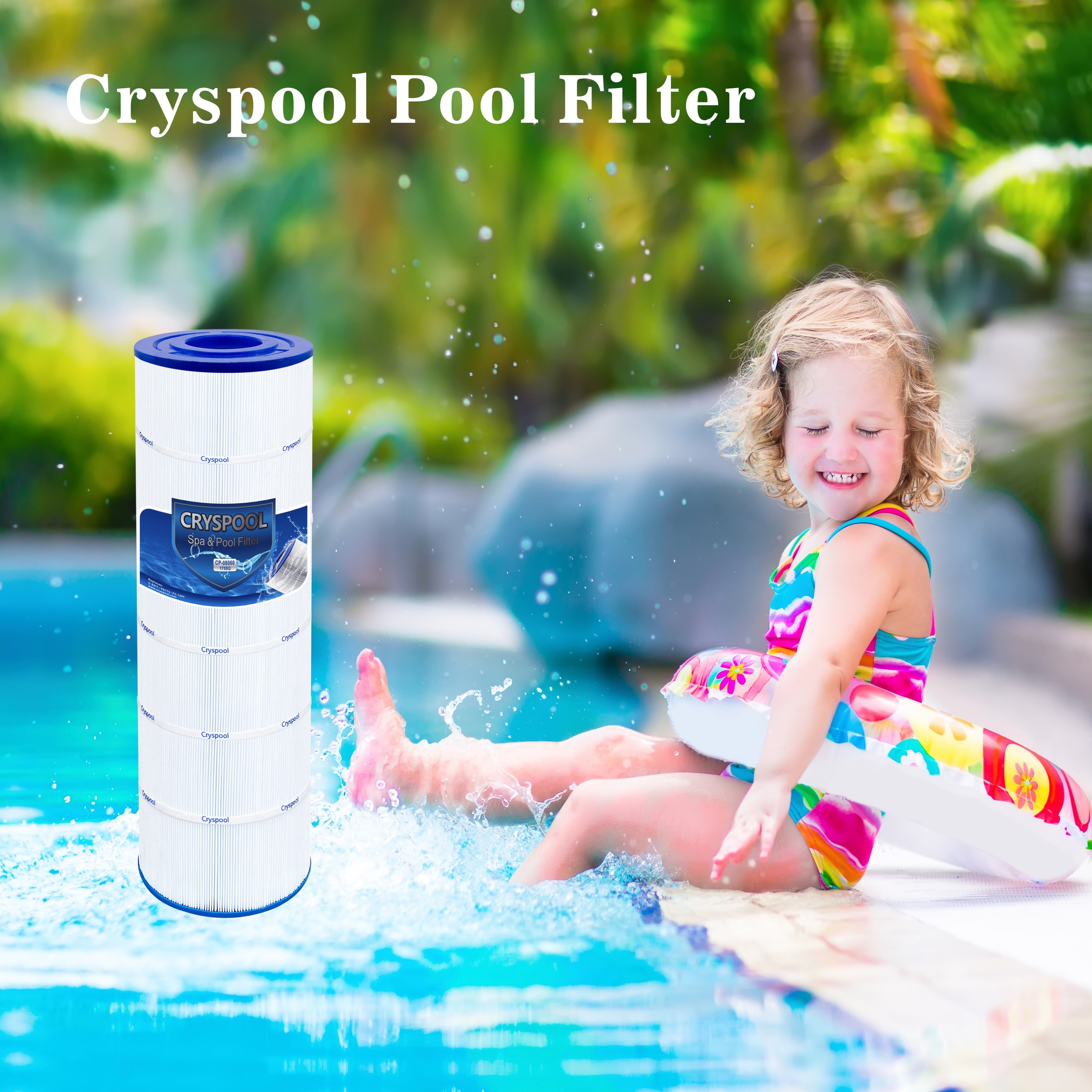 Cryspool Pool Filter Compatible with Hayward CX1750RE, C1750, PA175, Unicel C-8417, Filbur FC-1294, c1750e, C1900RE, 175 sq.ft, 1 Pack