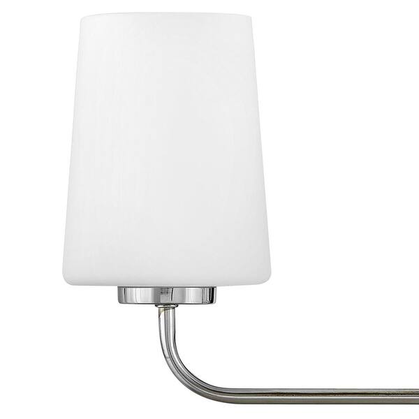 Lark Kline Three Light Vanity Fixture, Chrome