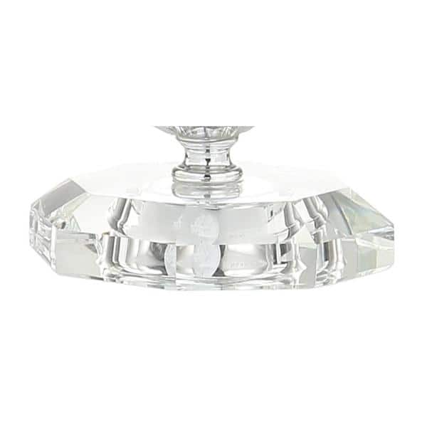 Nala 28.5 in. Crystal Table Lamp, Clear/Chrome (Set of 2)