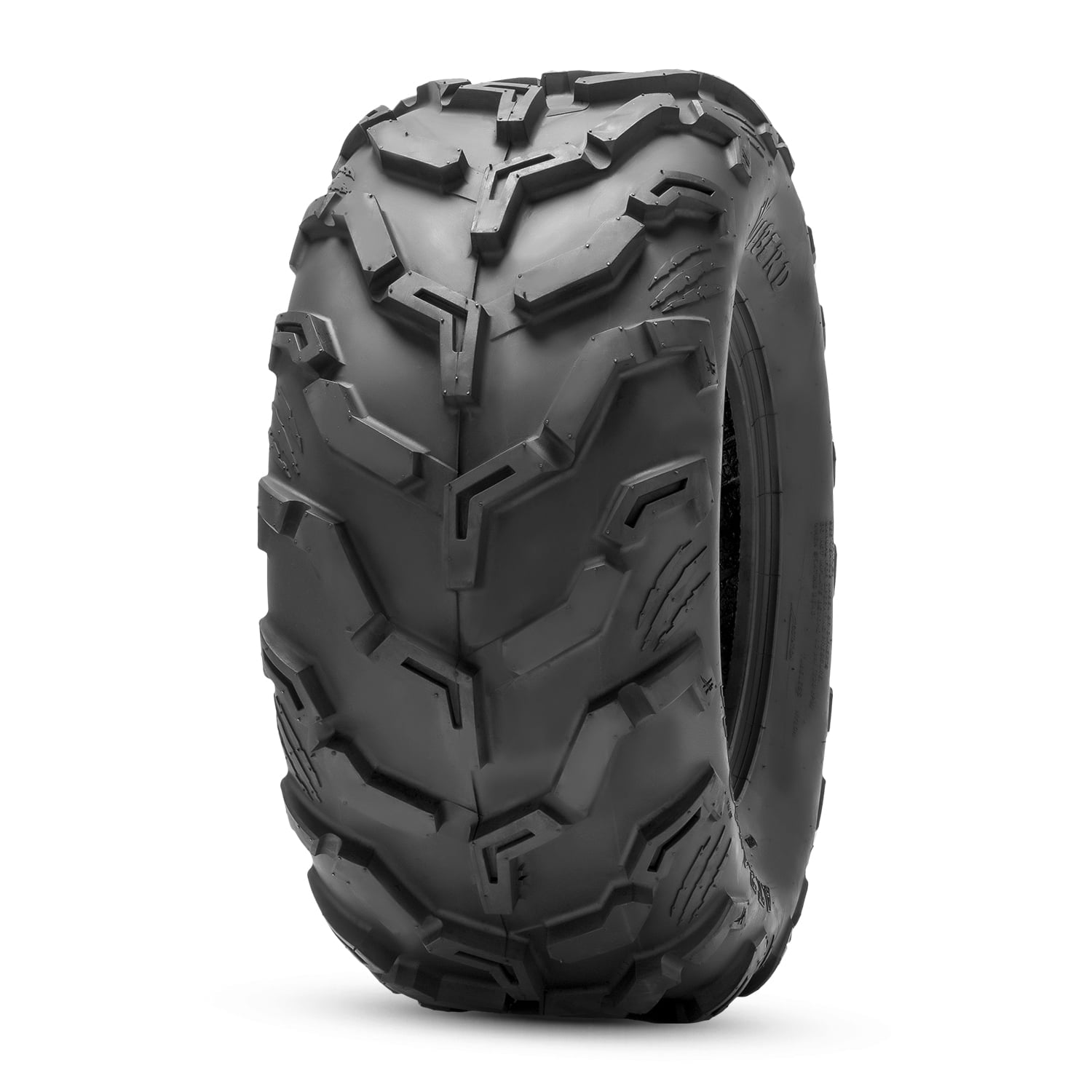 HALBERD 6PR 25x10-12 Front Rear ATV/UTV Tires 15mm Tread Depth All Terrain Off-Road Tires