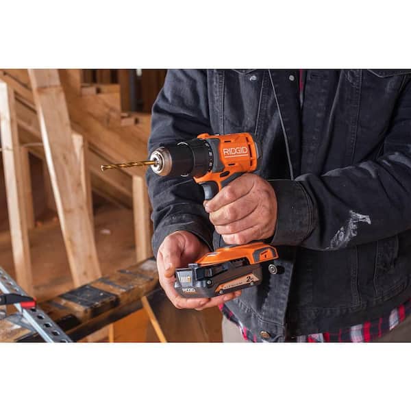 18V Cordless 1/2 in. Drill/Driver Kit with (1) 2.0 Ah Battery and Charger