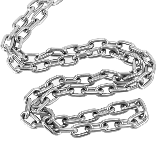 3/16 Inch X 26.2 Feet 304 Stainless Steel Chain, Heavy Duty Metal Chain, Durable