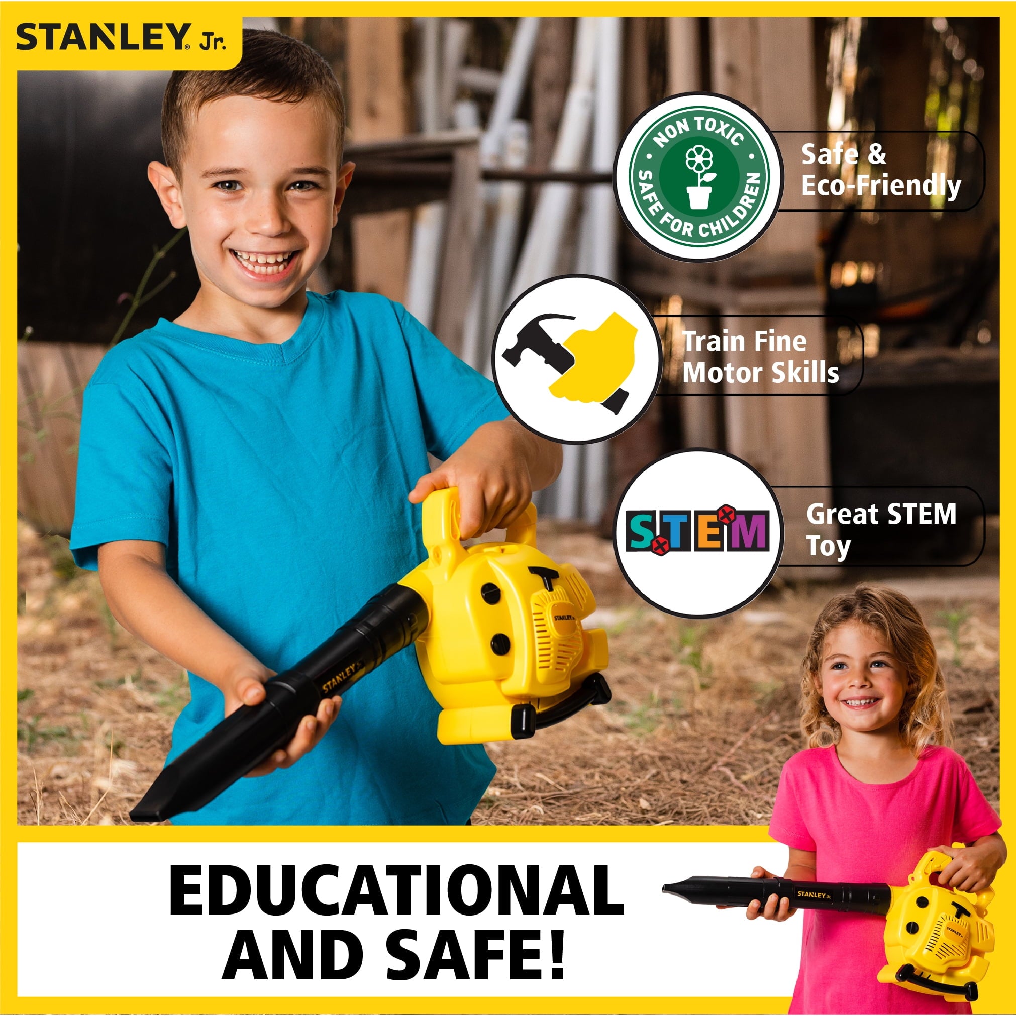 STANLEY Jr - Toy Battery Powered Leaf Blower