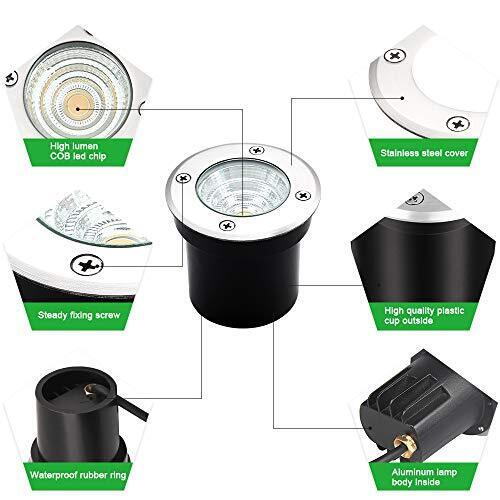 Well Lights Landscape Lighting, Low Voltage Outdoor In Ground Landscape Light...